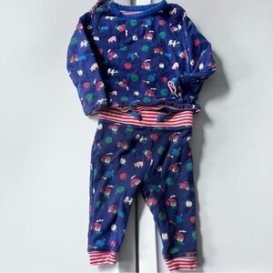 Mini Boden reversible farm set. Tractor on the other side! 3-6m